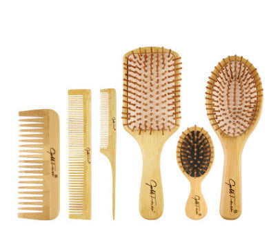 Hair Styling Set Bamboo Comb