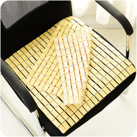 Household Simple Mahjong Bamboo Mat Cushion