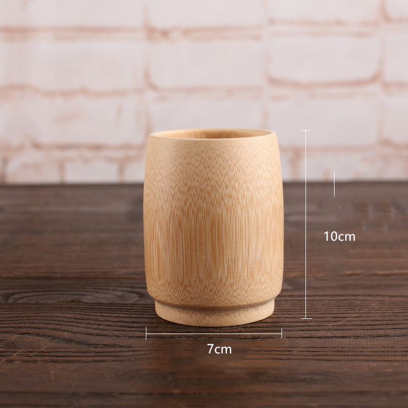 Bamboo charcoal beer mug