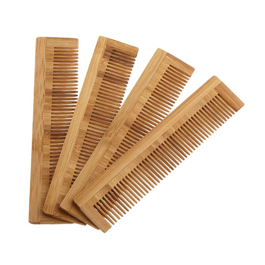 Massage bamboo comb hair wind brush