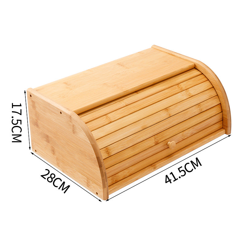 Fashionable Kitchen Food Storage Box Bamboo Multifunctional