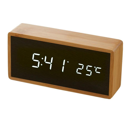 Bamboo Alarm Clock