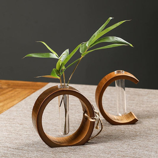 Creative Desktop Handmade Bamboo Flower Ornaments