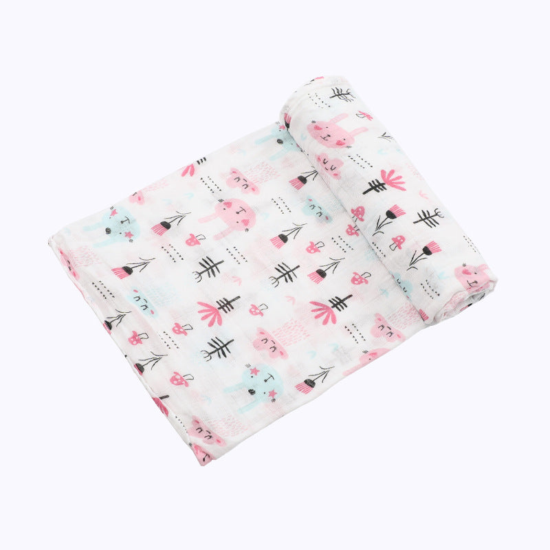 Newborn Blankets, Swaddling Towels, Bamboo Cotton Blankets