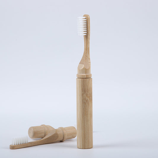 Bamboo Tube Bamboo Toothbrush Wenyang Daily Necessities