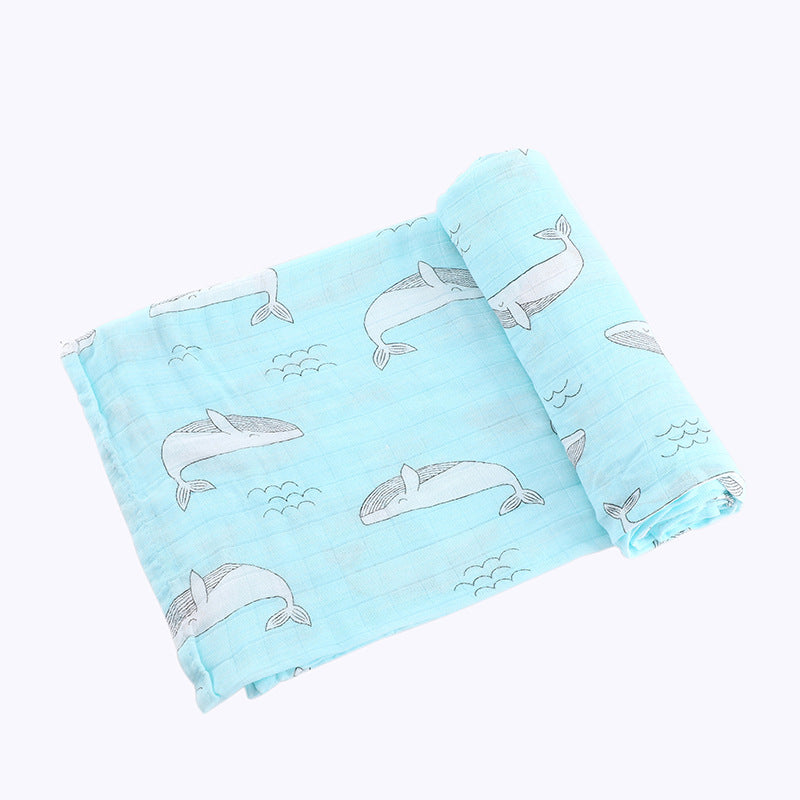 Newborn Blankets, Swaddling Towels, Bamboo Cotton Blankets